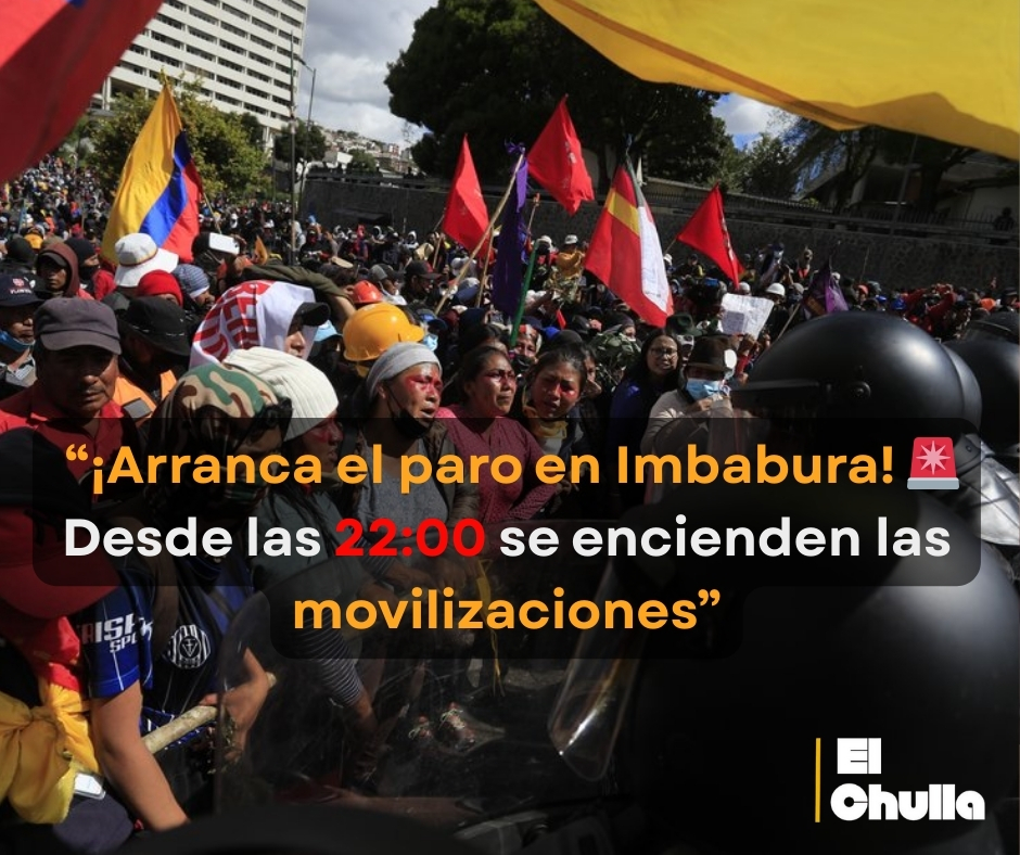 📢“Movilización indígena en Imbabura inicia este domingo en la noche: Ciudadanos se preparan para protestas”