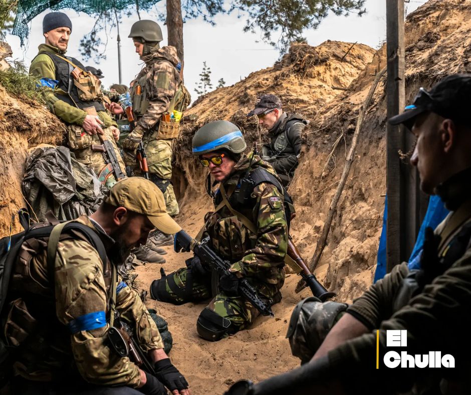 ¡Ucrania ofrece más de USD 3.000 al mes a extranjeros para unirse al combate!