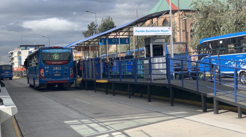 Viajar por el Corredor Central Norte de Quito es un riesgo diario.
