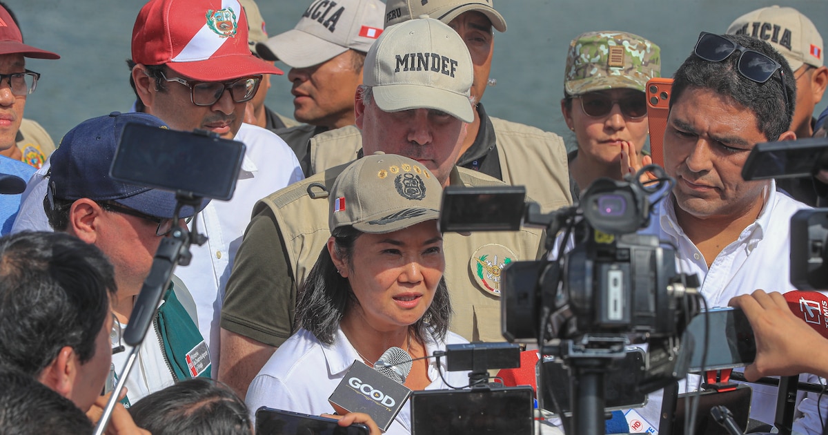 Keiko Fujimori evalúa indulto para Alejandro Toledo y envía condolencias a Eliane Karp