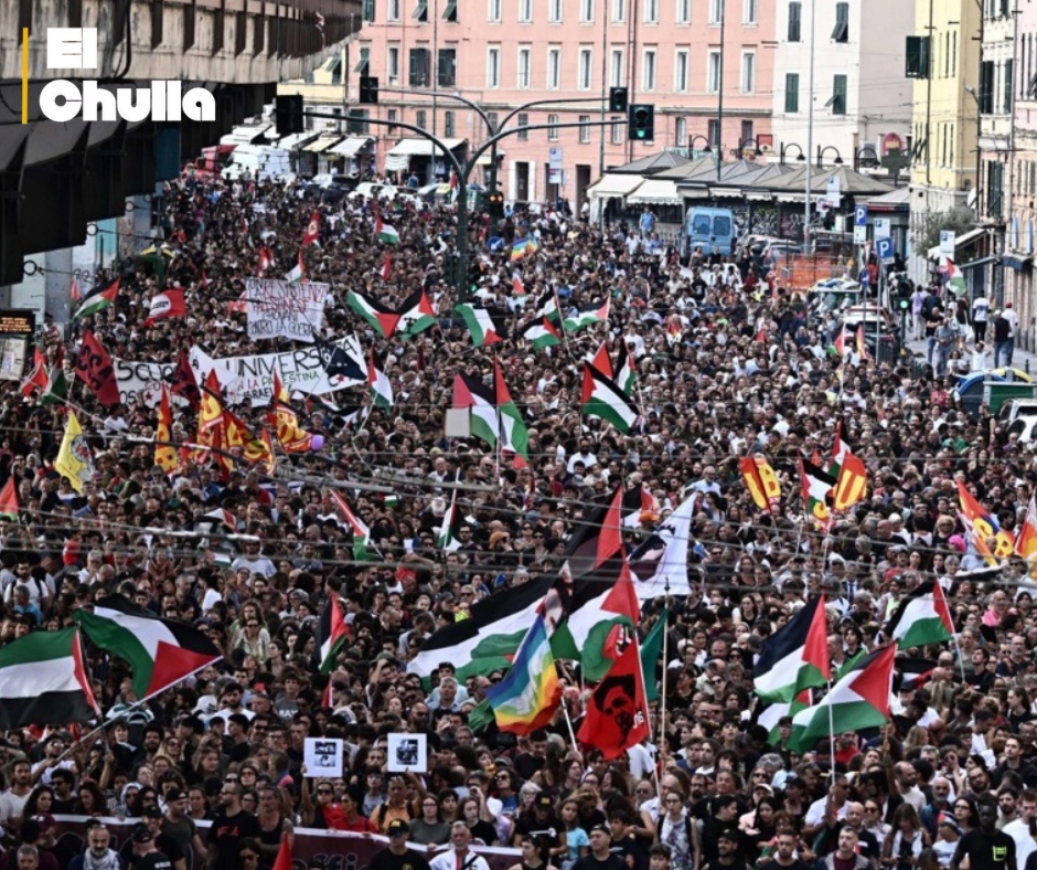 Italia paralizada por huelga general en apoyo a Gaza: Disturbios en varias ciudades.