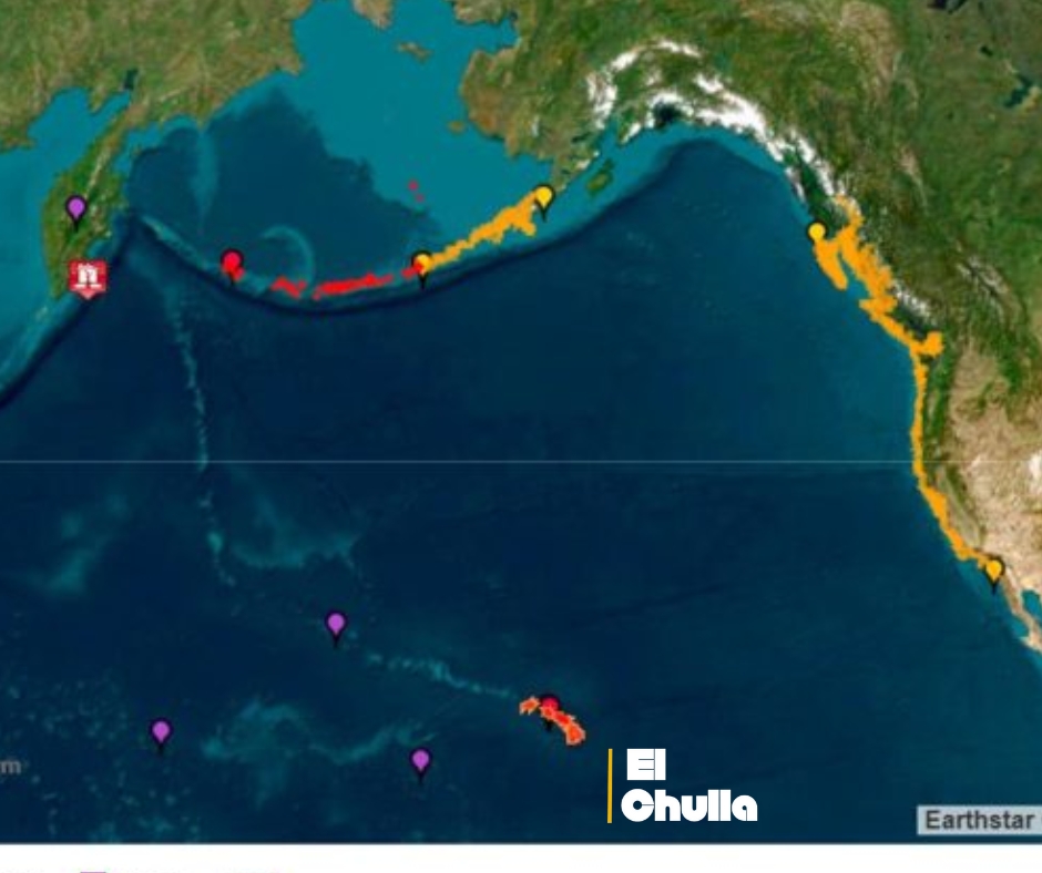 Sismo histórico de magnitud 9,1 provoca alerta de tsunami y evacuaciones en la costa oeste de Estados Unidos.