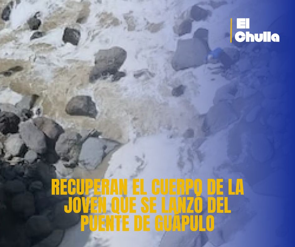 Recuperan el cuerpo de la joven que se lanzó del puente de Guápulo