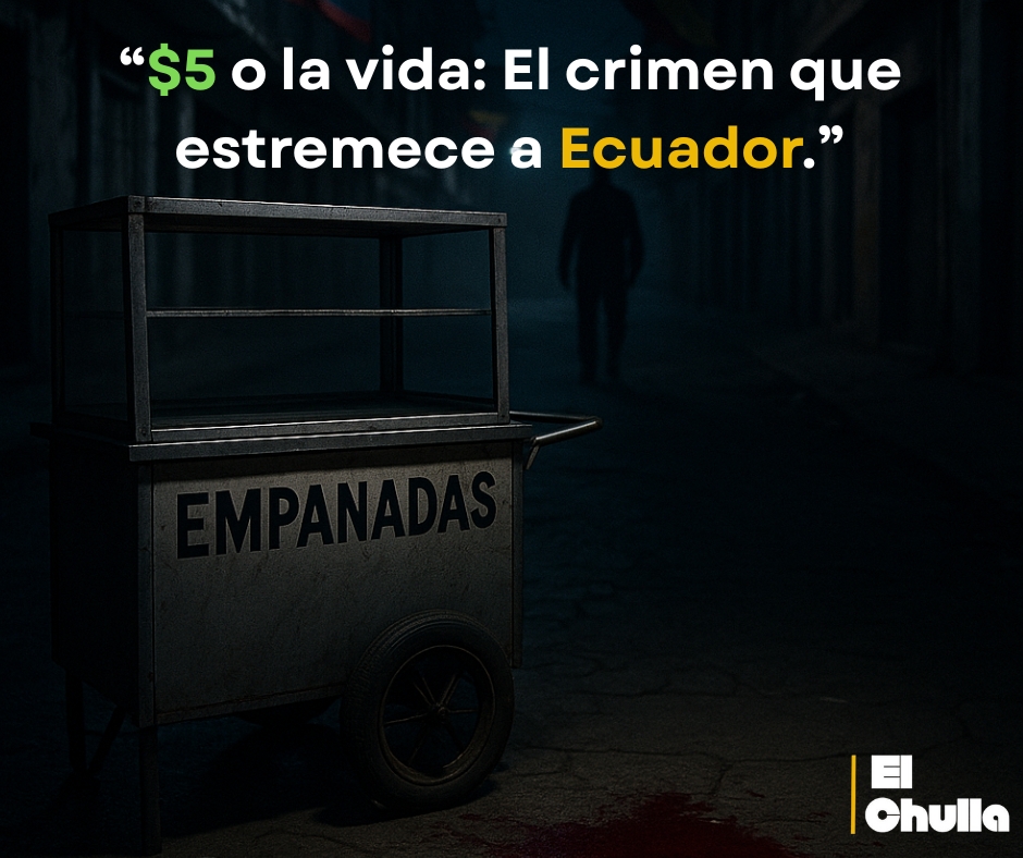 Asesinan a vendedor de empanadas en Ecuador por negarse a pagar extorsión de $5 diarios.