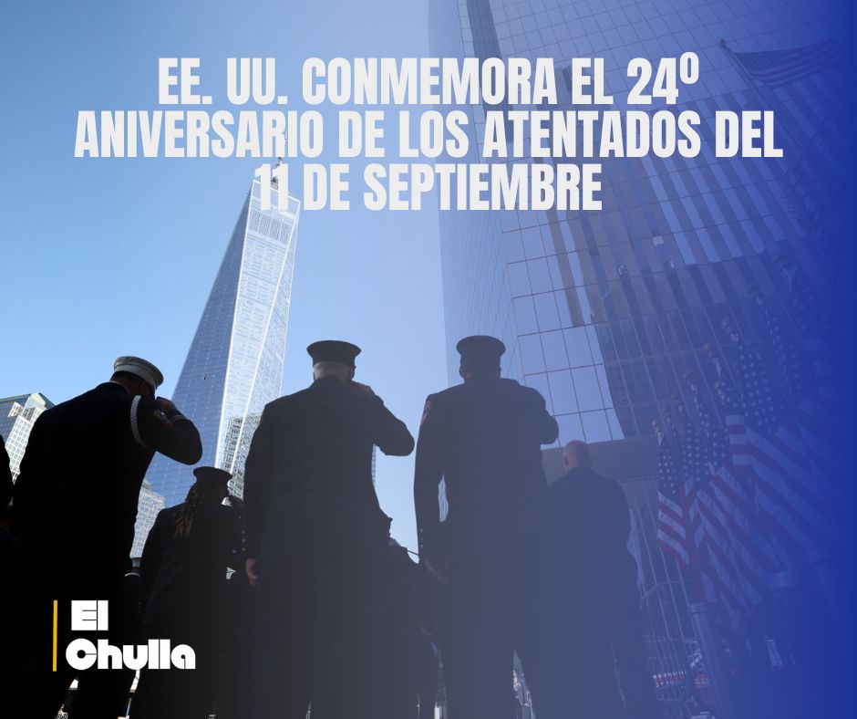 EE. UU. conmemora el 24º aniversario de los atentados del 11 de septiembre