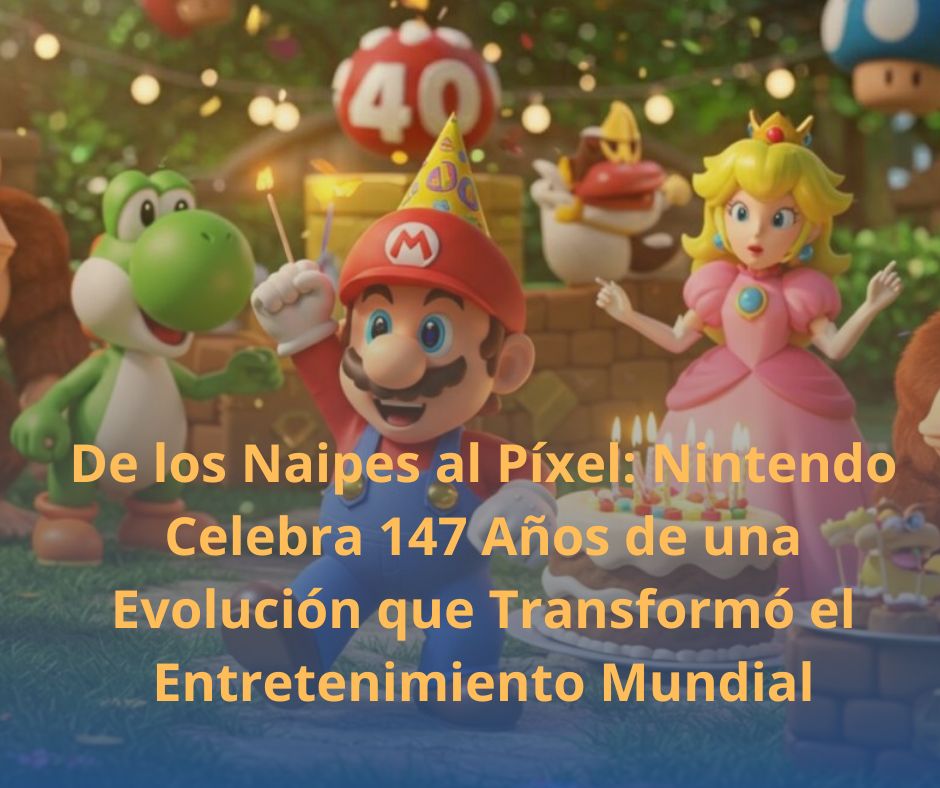 De los Naipes al Píxel: Nintendo Celebra 147 Años de una Evolución que Transformó el Entretenimiento Mundial