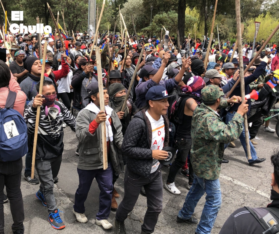 Varias vías de Ecuador cerradas o parcialmente habilitadas por protestas.