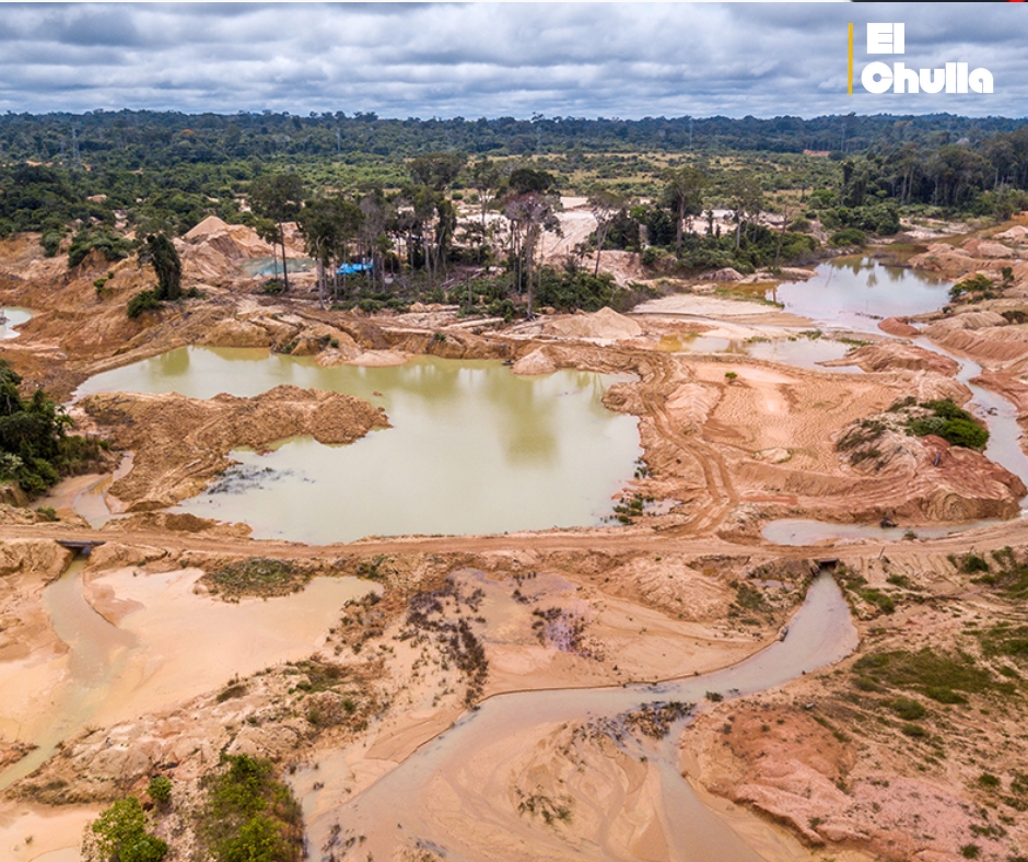 Más de 2 000 hectáreas bajo amenaza: denuncian expansión acelerada de la minería ilegal.
