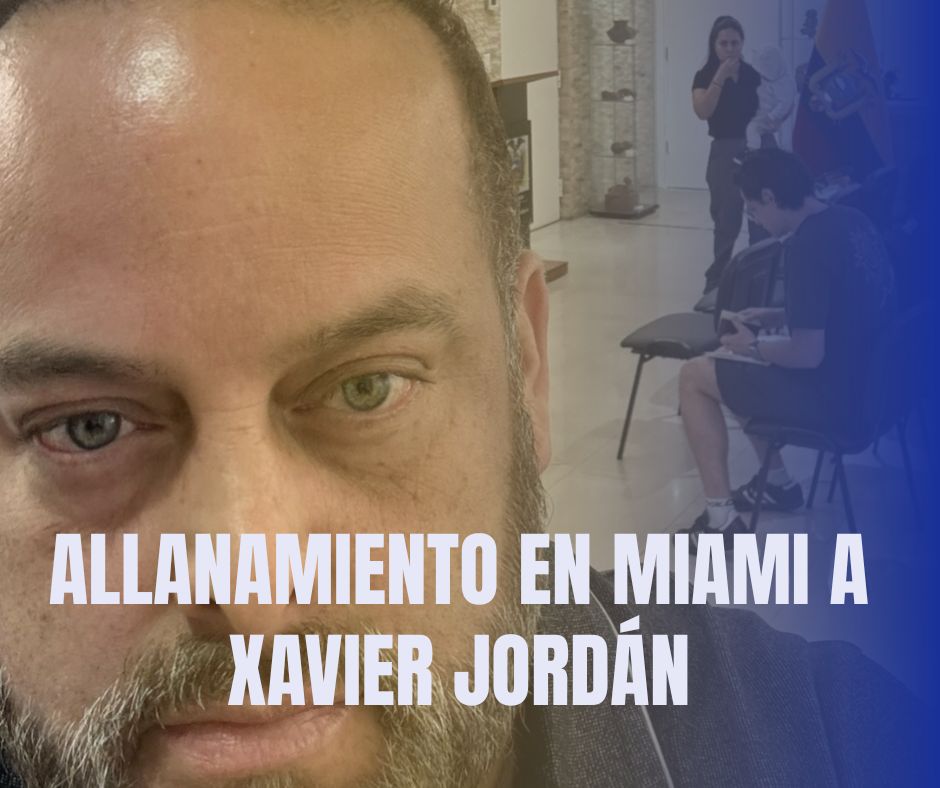 Allanamiento en Miami a Xavier Jordán: el prófugo ecuatoriano del caso Metástasis niega cargos y habla de “información falsa”