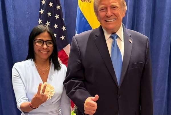 Delcy Rodríguez y Trump se reúnen en Nueva York para tratar energía y seguridad