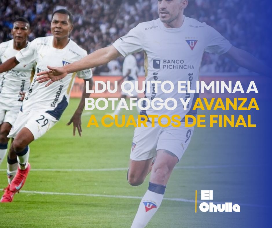 LDU Quito elimina a Botafogo y avanza a cuartos de final