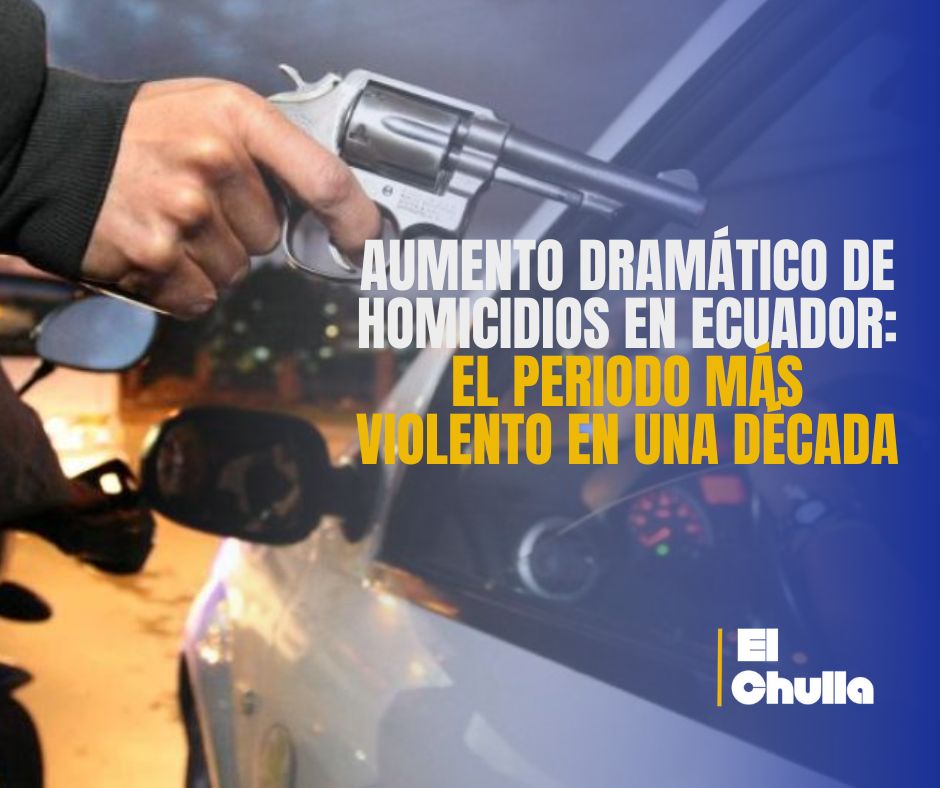 Aumento dramático de homicidios en Ecuador: El periodo más violento en una década