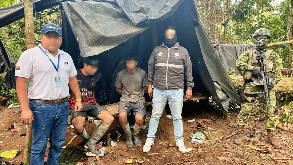 Nueve detenidos en operativo contra Comandos de la Frontera en Orellana