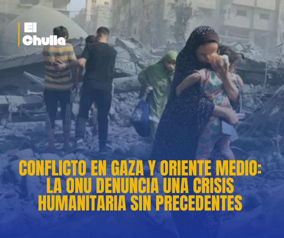 Conflicto en Gaza y Oriente Medio: la ONU denuncia una crisis humanitaria sin precedentes