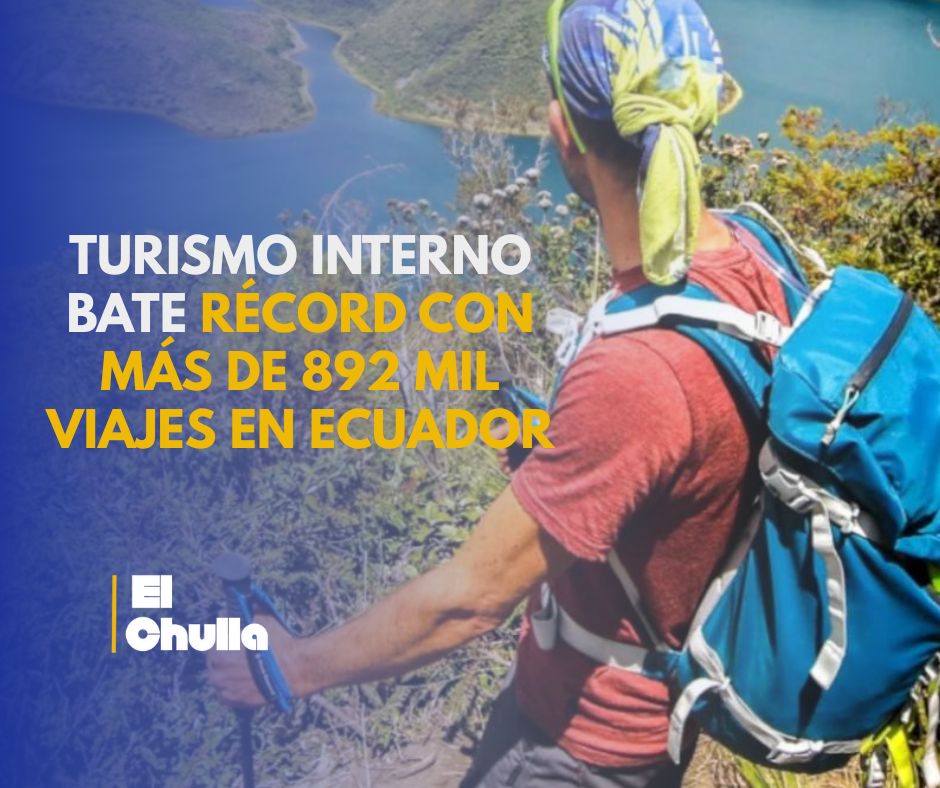Turismo interno bate récord con más de 892 mil viajes en Ecuador
