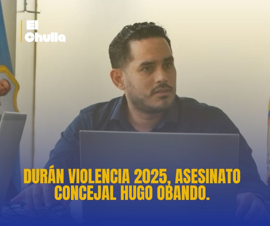 Durán bajo fuego: asesinan a concejal y a su escolta en nuevo ataque armado