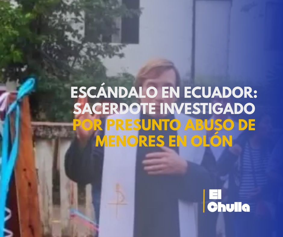 Escándalo en Ecuador: sacerdote investigado por presunto abuso de menores en Olón