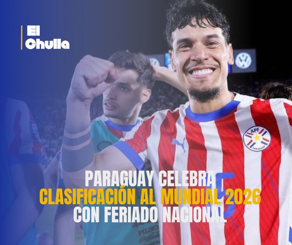 Paraguay celebra clasificación al Mundial 2026 con feriado nacional
