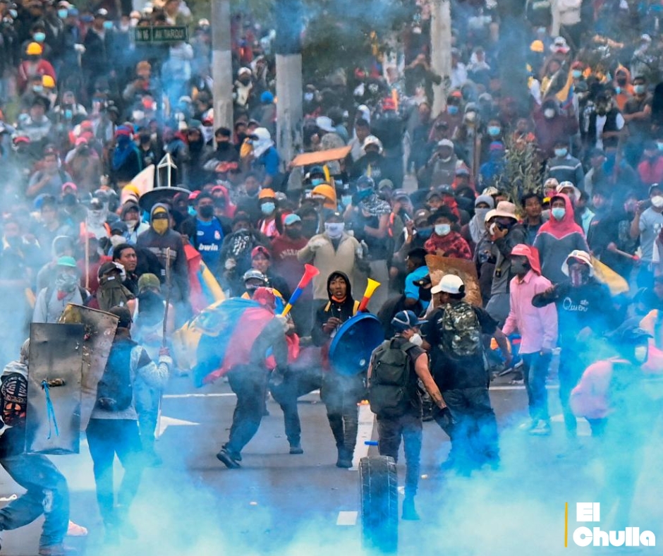 🇪🇨 Tensión y expectativa en Ecuador por un prolongado Paro Nacional. 