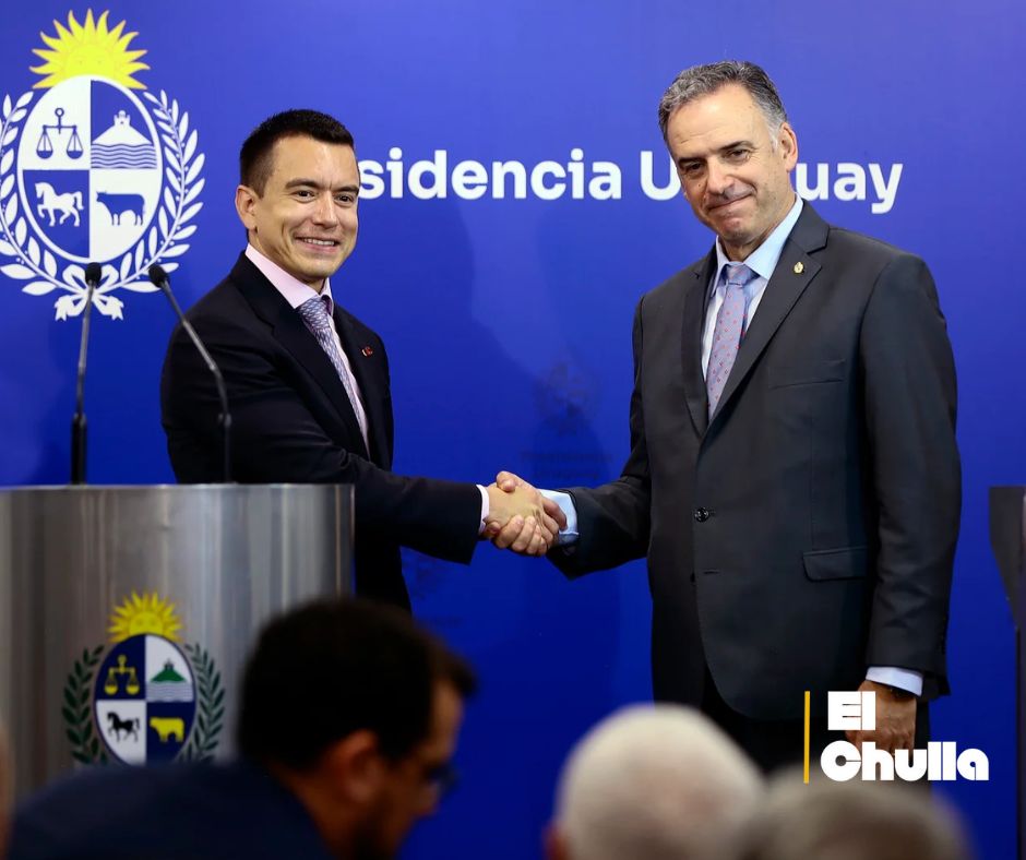 Ecuador y Uruguay sellan acuerdos históricos para reforzar la seguridad regional