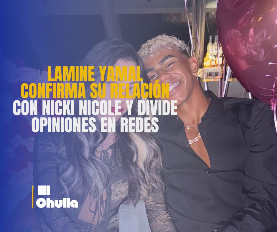 Lamine Yamal confirma su relación con Nicki Nicole y divide opiniones en redes