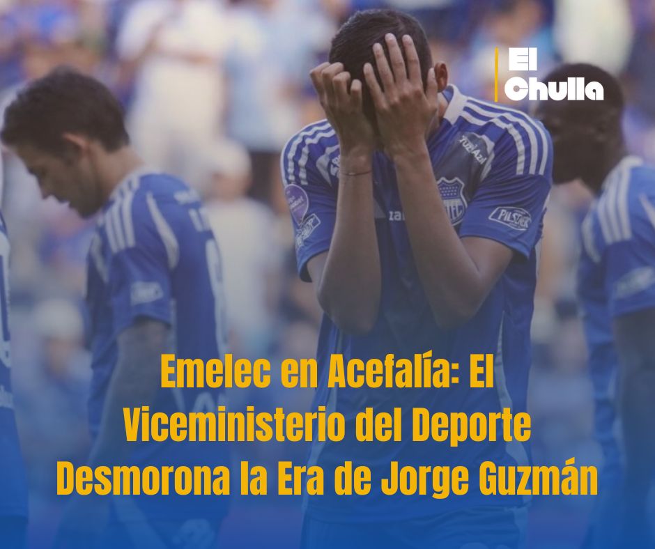 Emelec en Acefalía: El Viceministerio del Deporte Desmorona la Era de Jorge Guzmán