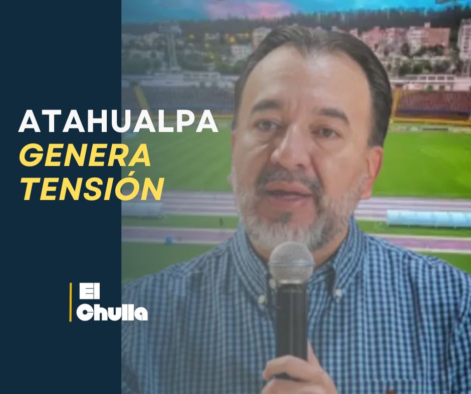Pabel Muñoz se niega a disculparse y se enciende la disputa por el Atahualpa