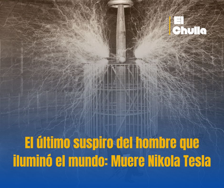 El último suspiro del hombre que iluminó el mundo: Muere Nikola Tesla