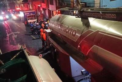 Incendio forestal en La Bota moviliza a bomberos y obliga a evacuaciones en Quito