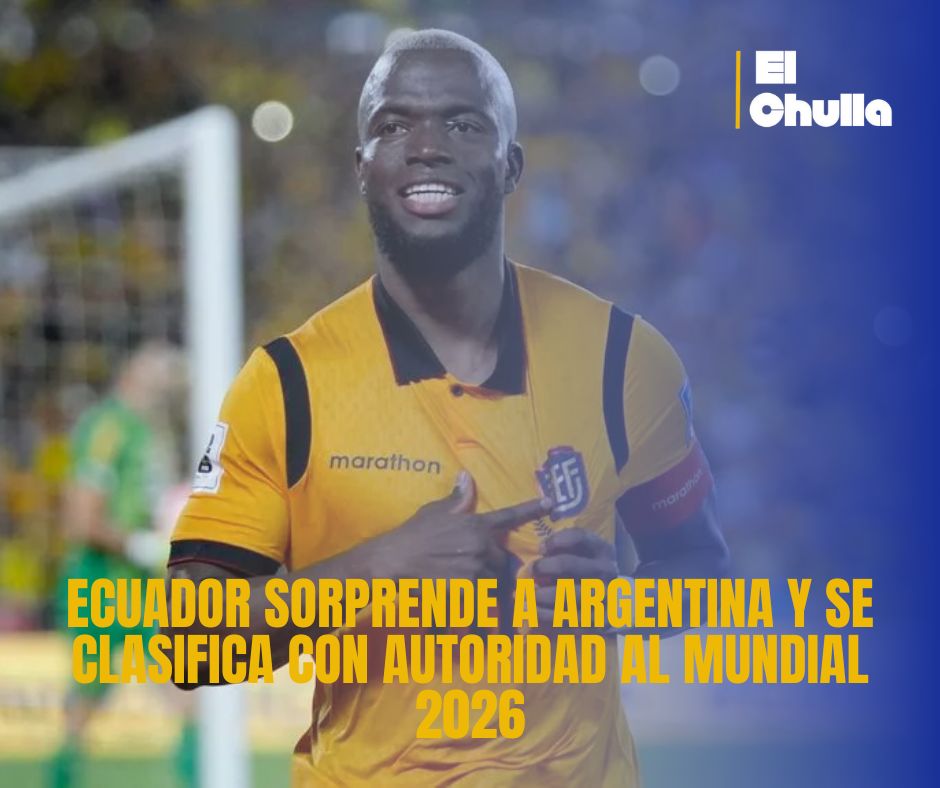 Ecuador sorprende a Argentina y se clasifica con autoridad al Mundial 2026