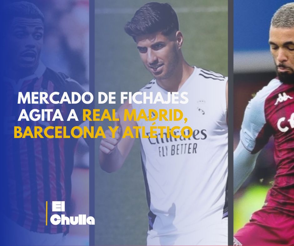 Mercado de fichajes agita a Real Madrid, Barcelona y Atlético