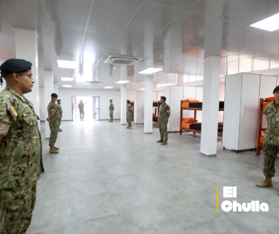 Gobierno refuerza la moral militar con 160 nuevos dormitorios en Esmeraldas