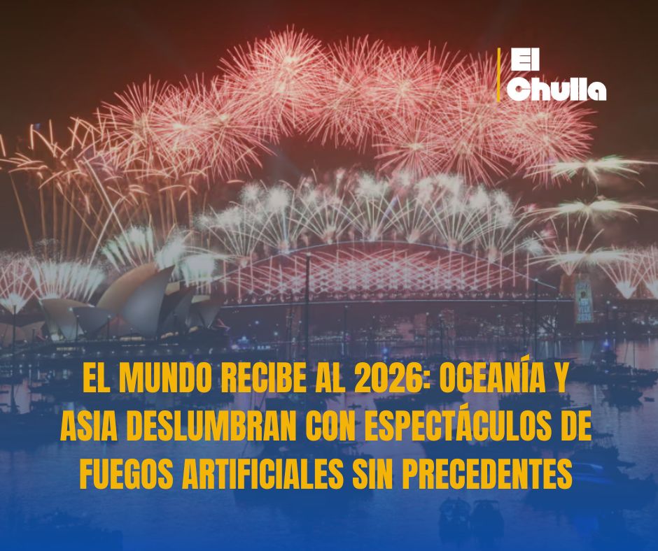 EL MUNDO RECIBE AL 2026: OCEANÍA Y ASIA DESLUMBRAN CON ESPECTÁCULOS DE FUEGOS ARTIFICIALES SIN PRECEDENTES