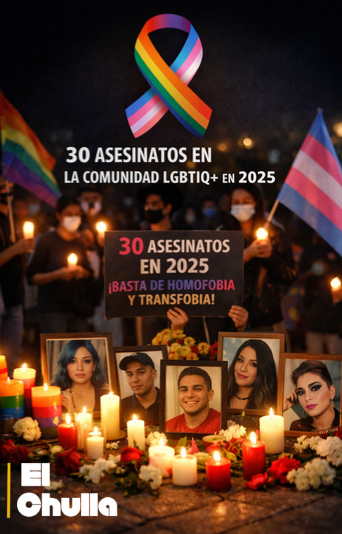 Crímenes de odio en aumento: 30 asesinatos contra la comunidad LGBTIQ+ durante 2025.