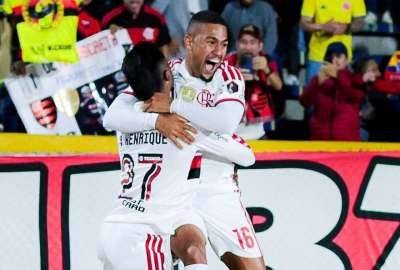 Flamengo vence 2-0 a Independiente del Valle y lo deja al borde de la eliminación