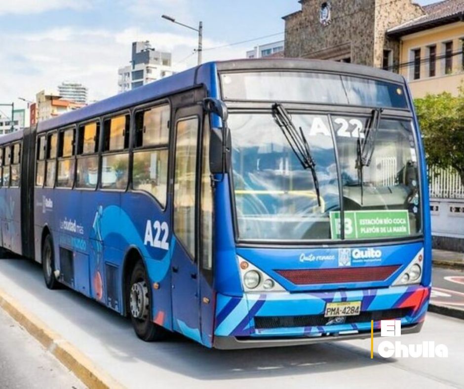 ¡Atención! Ecovía modifica operación por daños en tubería en Quito