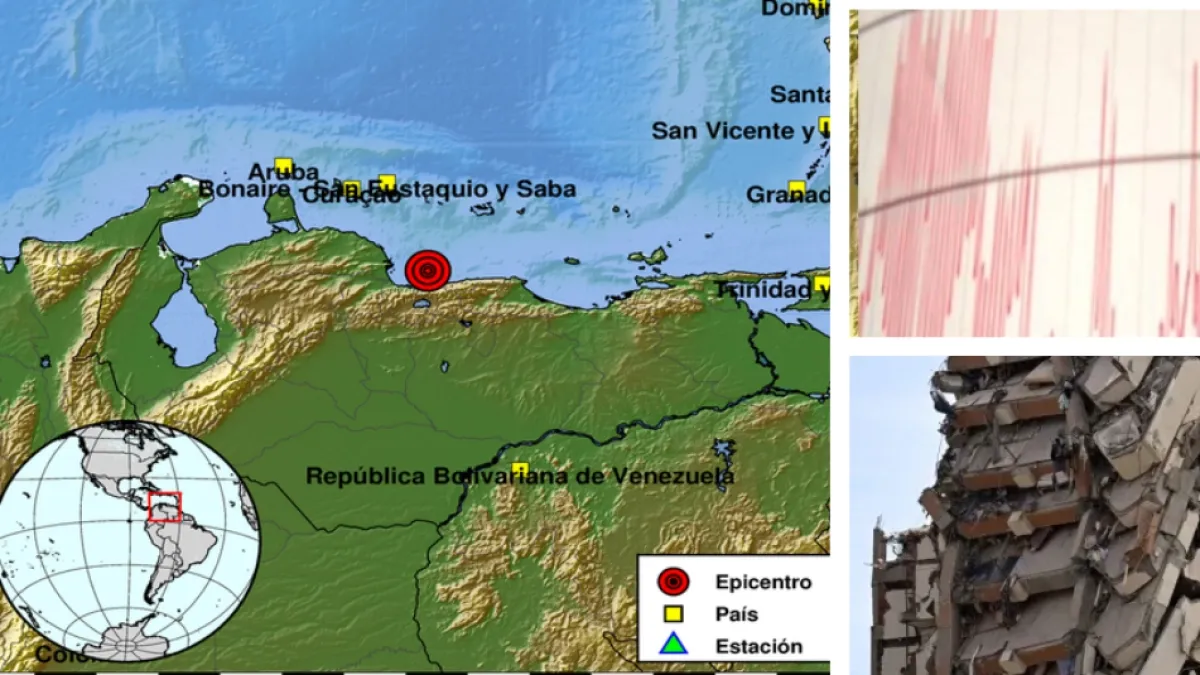 Nuevo sismo de 4.7 sacude Venezuela tras fuertes terremotos; reportan movimiento en varias ciudades