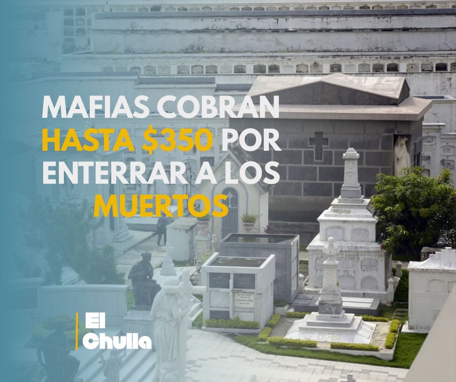 Mafias cobran hasta $350 por enterrar a los muertos