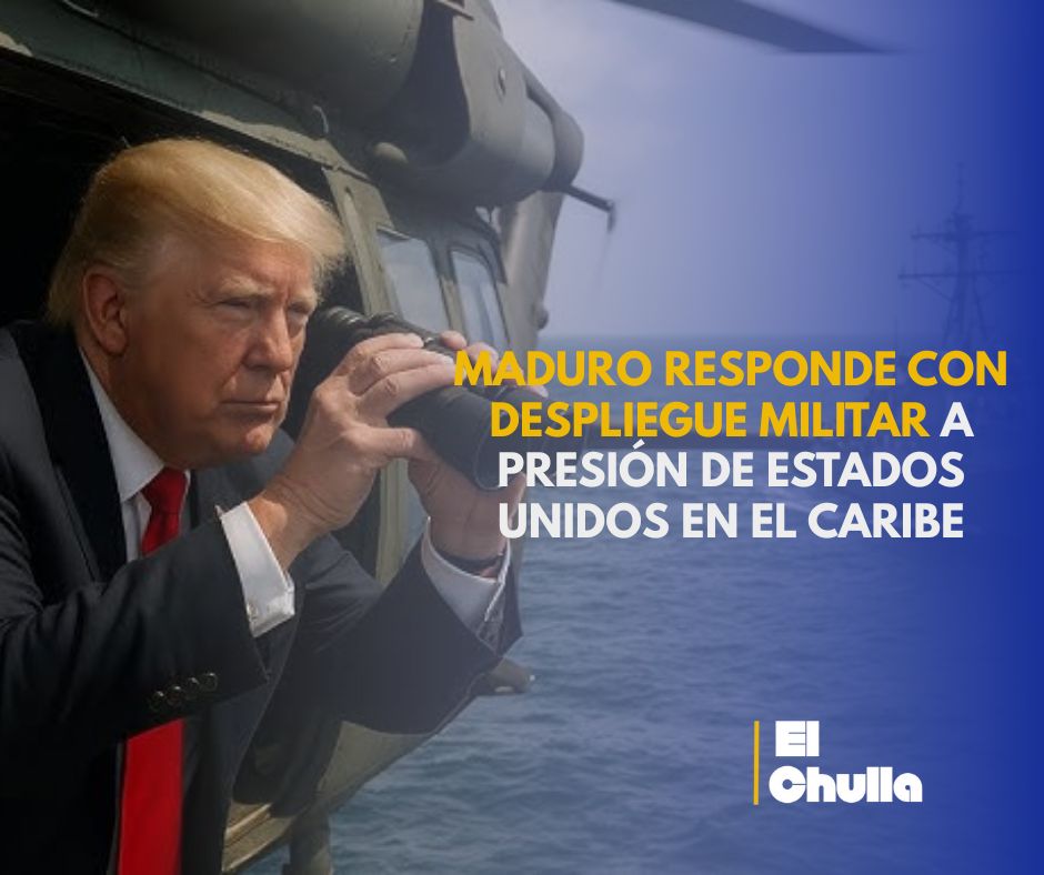 Maduro responde con despliegue militar a presión de Estados Unidos en el Caribe