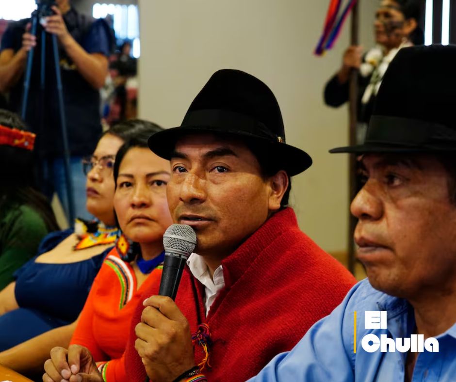 Leonidas Iza rechaza la consulta popular impulsada por Daniel Noboa: “La consulta popular es una retaliación disfrazada de democracia”