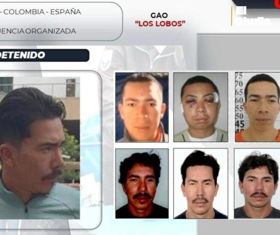 Cae en España “Pipo” Chavarría, el cabecilla de Los Lobos que fingió su muerte.