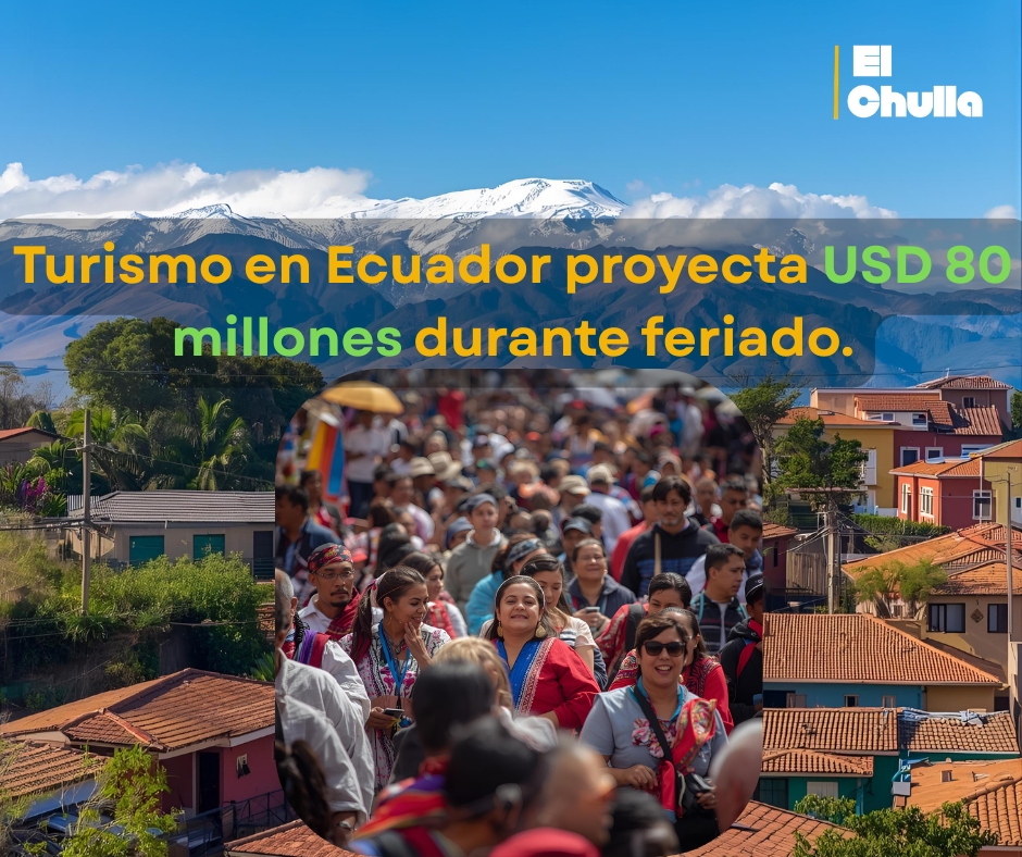 📰 Sector turístico ecuatoriano proyecta ingresos de USD 80 millones durante feriado de cuatro días.