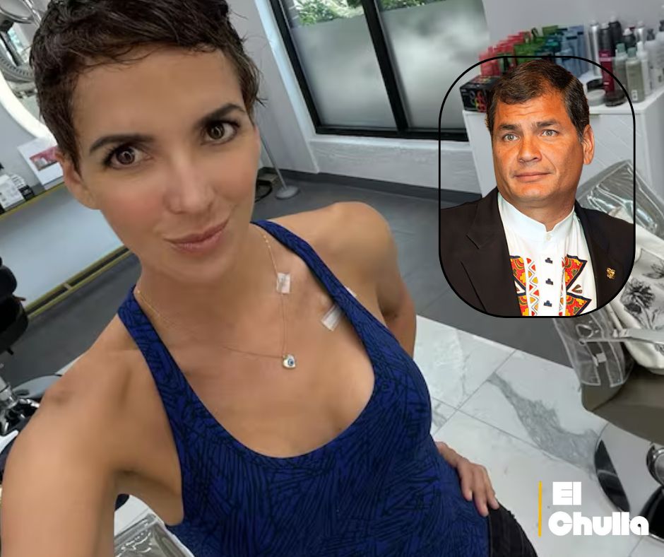 Rafael Correa responde a mensaje de 'La Flaca' Guerrero sobre su lucha contra el cáncer.