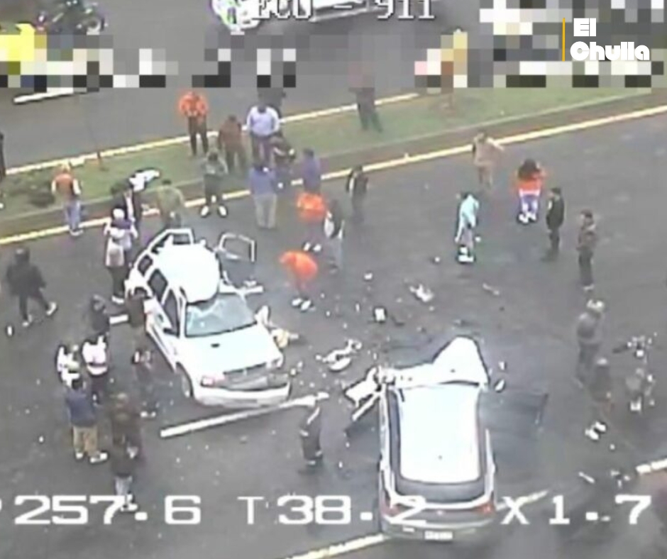Trágico accidente en la Ruta Viva deja dos muertos en el oriente de Quito.