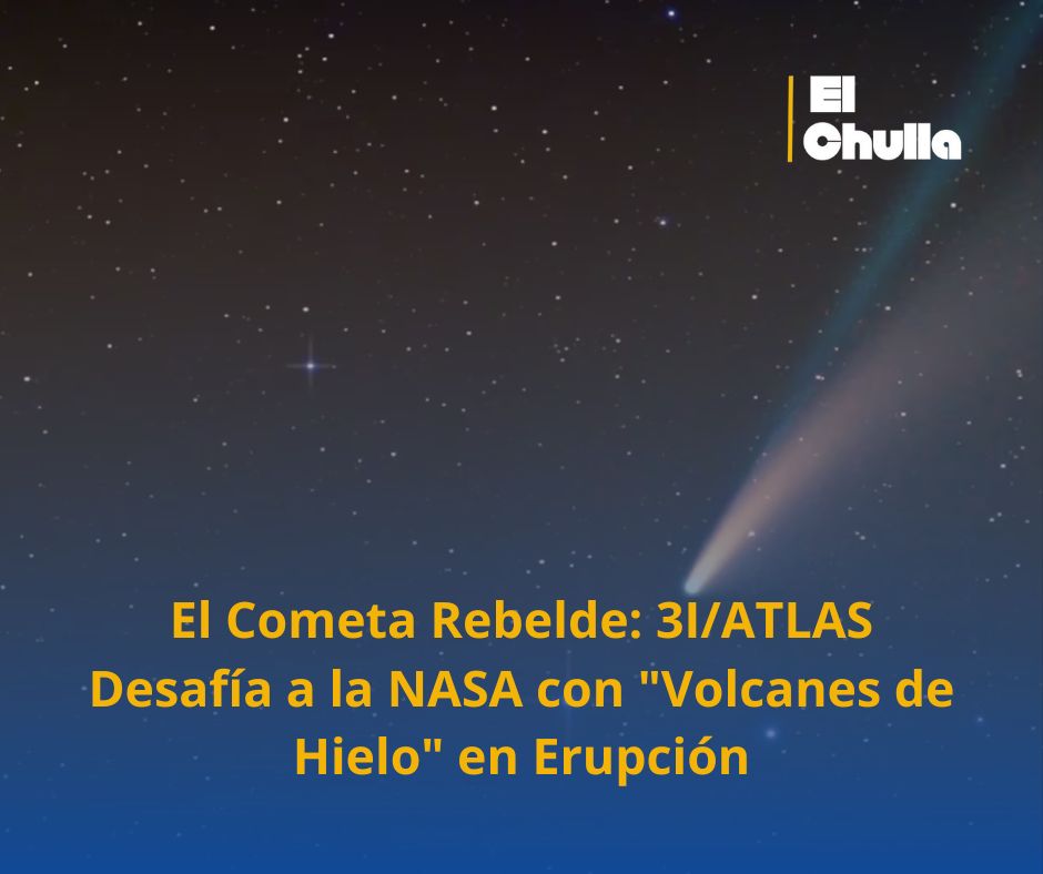 El Cometa Rebelde: 3I/ATLAS Desafía a la NASA con "Volcanes de Hielo" en Erupción