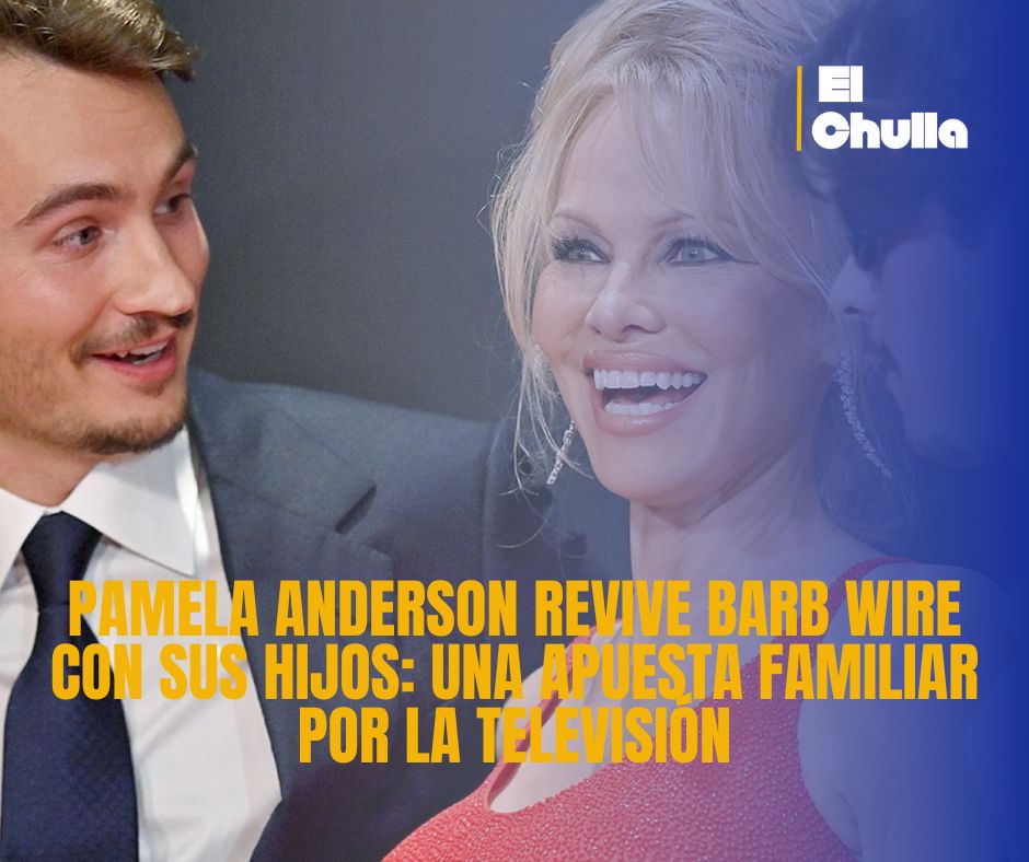Pamela Anderson revive Barb Wire con sus hijos: una apuesta familiar por la televisión