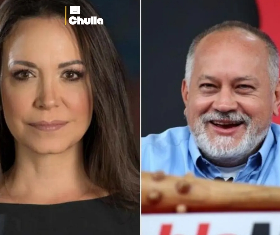 Cabello acusa a María Corina Machado de evadir a la justicia venezolana