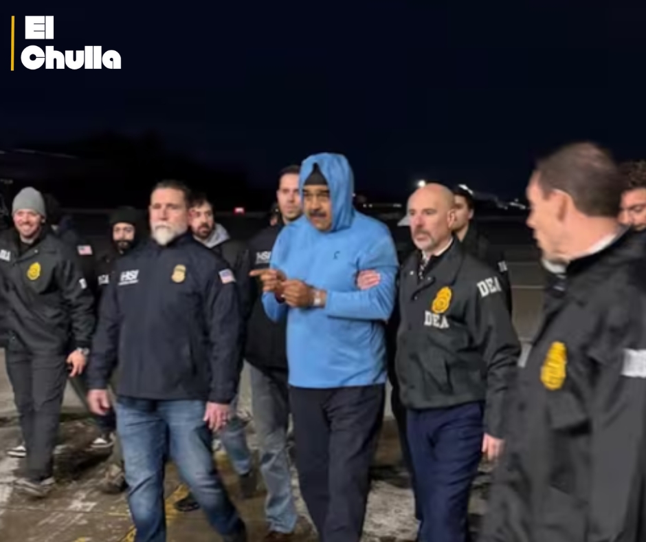 Maduro queda bajo control de la DEA en Nueva York tras su llegada a Estados Unidos.