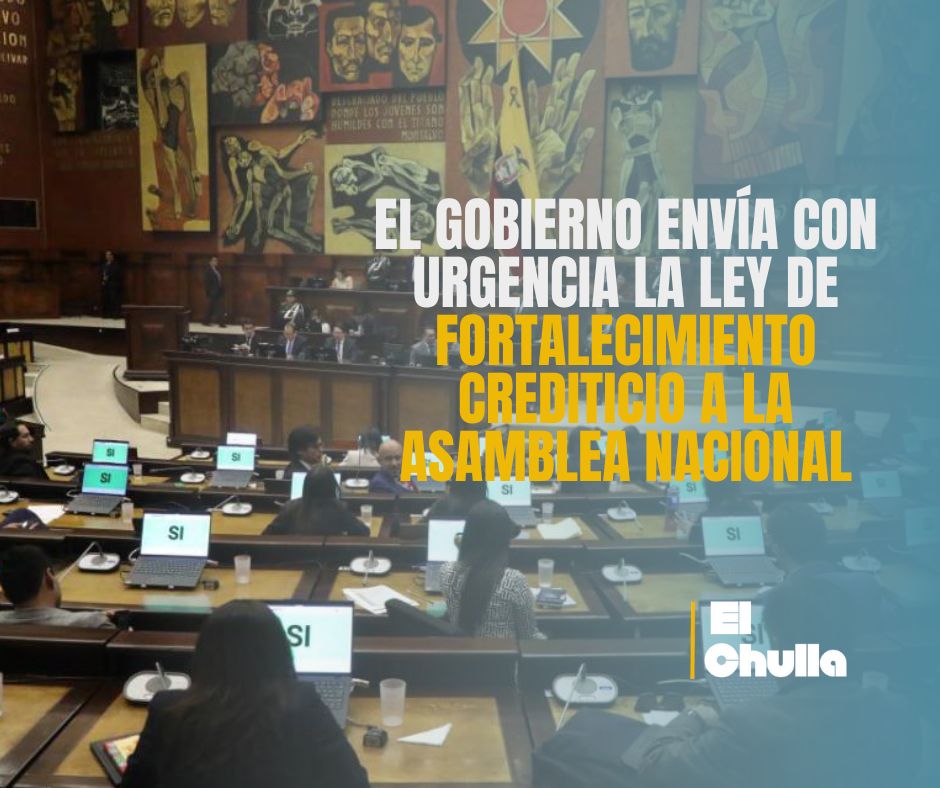 El Gobierno envía con urgencia la Ley de Fortalecimiento Crediticio a la Asamblea Nacional