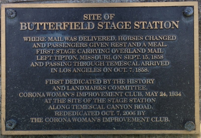 Riverside county, Station, Historical landmarks